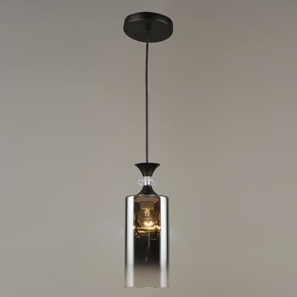 Подвес N5354/1HQ BK черный 1х40W E27 d100 h800, QH22